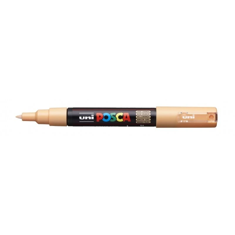 Posca PC-1M Marqueur de Peinture - Pointe Conique en Polyester 0.7mm - Encre à Base d'Eau - Non Permanent - Résistant à la