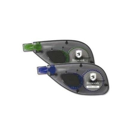 Bismark Correction Tape 5mm x 12m - Side Application - Transparent Body - Ergonomic Shape