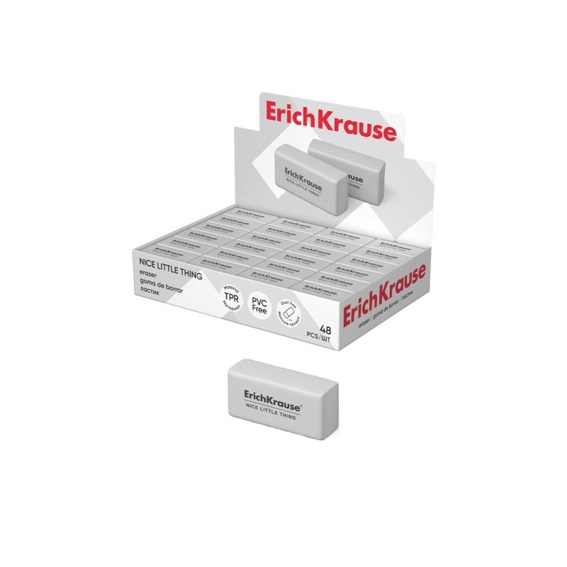 Erichkrause Nice Little Thing Borrador de Dureza Media - Fabricada en Caucho Termoplastico Hipoalergenico - Libre de PVC