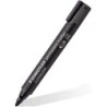 Staedtler Lumocolor 352 Marqueur Permanent - Pointe Ronde - Trait 2mm Environ - Capuchon avec Clip - Séchage Rapide - Couleur