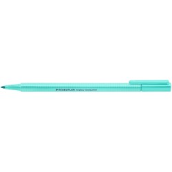 Staedtler Triplus Textsurfer 362 Fluorescent Marker - Line Width between 1 and 4mm approx. - Water-Based Ink - Colour Mint