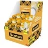 Scotch 508 Cinta Adhesiva 19mm x 33m - Facil de Cortar - Transparente