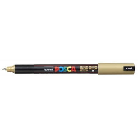 Posca PC-1MR Marqueur de Peinture - Pointe Roller en Fibre 0.7mm - Ligne Extra-Fine - Encre Pigmentée à Base d'Eau - Résistant