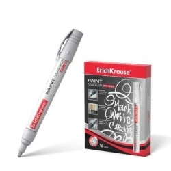 Erichkrause PT-350 Marcador de Tinta - Ponta em Forma de Bala - Traço de 1,5-2,5mm - Sistema de Fornecimento de Tinta por