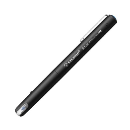Stabilo Dr!ver Rotulador de Punta Media 0.8mm - Tinta a Prueba de Manchas, Inodora y con Base al Agua - Fabricado con 94% de