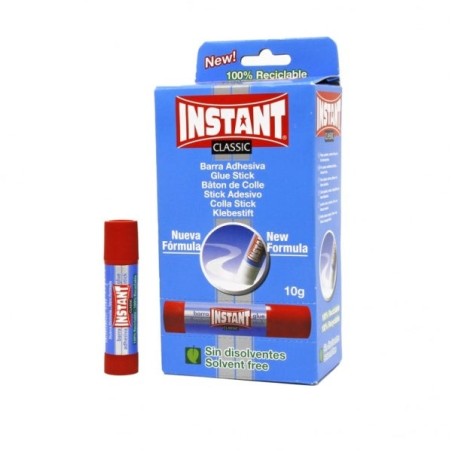 Instant Classic Cola em Stick 10grs - Apta para Uso Infantil e/ou Doméstico - Lavável - Sem Solventes