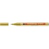 Edding 780 Marcador Permanente de Tinta Opaca - Ponta Redonda - Traço 0.8mm - Pontas de Substituição Disponíveis - Secagem