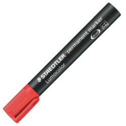 Staedtler Lumocolor 352 Marqueur Permanent - Pointe Ronde - Trait 2mm Environ - Capuchon avec Clip - Séchage Rapide - Couleur