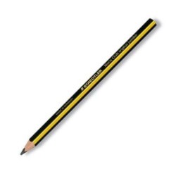 Staedtler Noris 119 Jumbo Crayon Graphite Triangulaire - Mine HB2 Ultrarésistante de 4mm - Bois Issu de Forêts Gérées