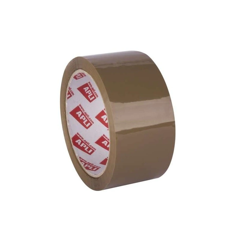 Apli Precinto Acrilico Marron - PP - Brillante - 48 mm x 66 m 25 µm
