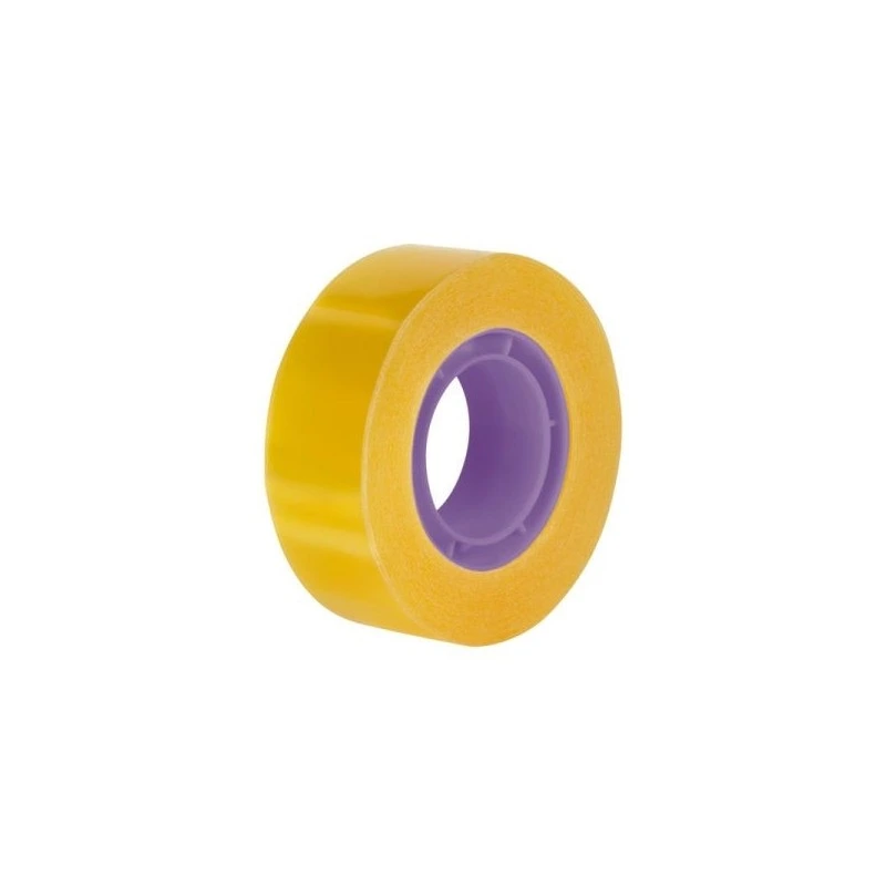 Milan Cinta Adhesiva Transparente - Medidas 19mm x 33m - Color Amarillo Transparente