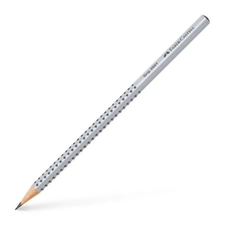 Faber-Castell Grip 2001 Crayon Graphite HB - Zone de Préhension Sûre et Antidérapante - Écologique