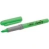 Bic Highlighter Grip Highlighter - Water-Based Ink - Chisel Tip - 1.60 to 3.30 mm Line Width - Green