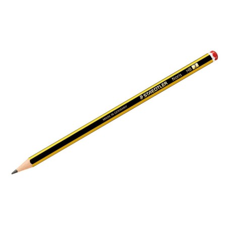 Staedtler Noris 120-2 HB Hexagonal Graphite Pencil - Ultra-Strong 2mm Lead - Wood from Sustainable Forests