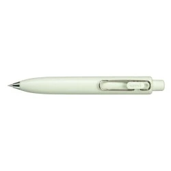 Uni-ball One P Retractable Ballpoint Pen with Fine 0.5mm Tip - Soft and Comfortable Grip - Black Ink - Fresh Green Body