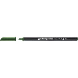 Edding 1200 Marker - Round Nib - 1mm Line Width - Water-Based Ink - Olive Green