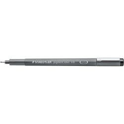 Staedtler Pigment Liner 308 Fineliner - 0.8mm Line Width - Quick Drying - Black