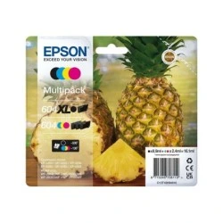 Epson 604XL/604 Pack de 4 Cartouches d'Encre Originales - C13T10H94010