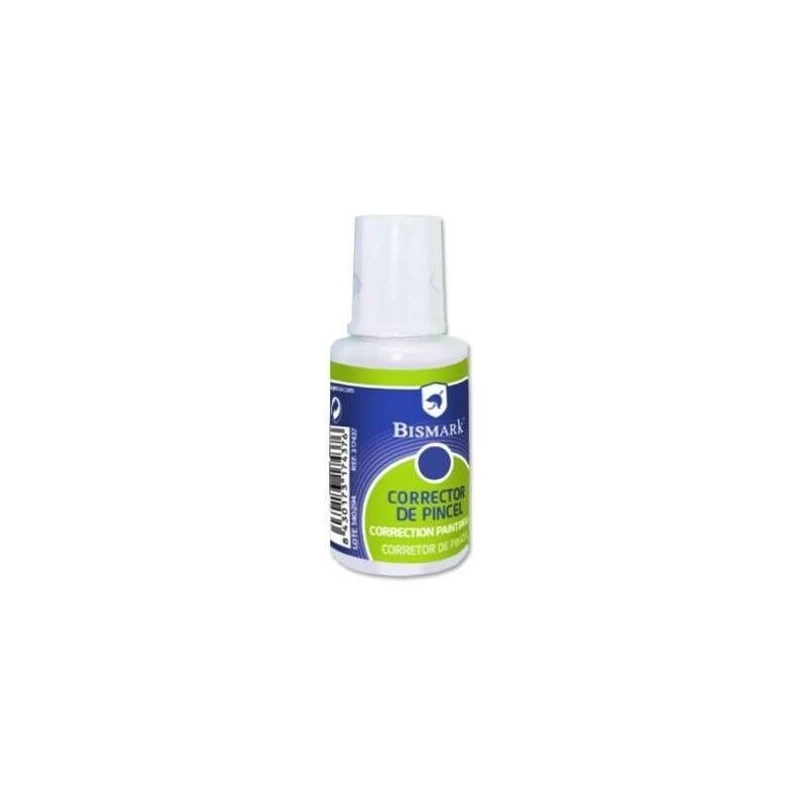 Bismark Correction Fluid 16ml - Fast Drying - Brush Applicator - Compact Size