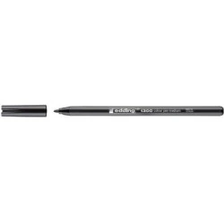 Edding 1300 Marcador - Ponta Redonda - Traço 2 mm. - Tinta com Base de Água - Cor Preta