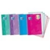 Oxford Europeanbook 5 Spiral Notebook A4+ Format 5x5mm Grid - 120 Sheets - Extra Hard Cover with Gloss Finish - 5 Colour Bands