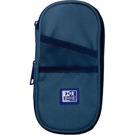 Oxford B-Max Trousse Fourre-Tout Extensible - 1 Compartiment de Grande Capacité - 2 Poches Extérieures - Fabriquée en Matériau