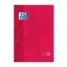Oxford School Classic Recharge Collée A4 80 Feuilles Quadrillage 5x5 - Cadre de la Couleur de la Couverture - Couverture