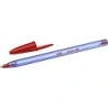 Bic Cristal Soft Esferográficas - Ponta Média de 1,2mm - Traço 0,45mm - Escrita mais Fluida - Cor Vermelha