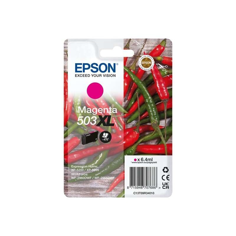 Epson 503XL Magenta Cartouche d'encre Original - C13T09R34010
