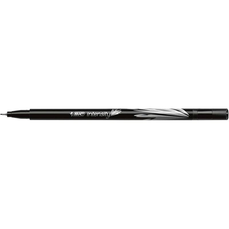 Bic Intensity Fine Fine Tip Marker 0.8mm - 0.4mm Line - Water-Based Ink - Black