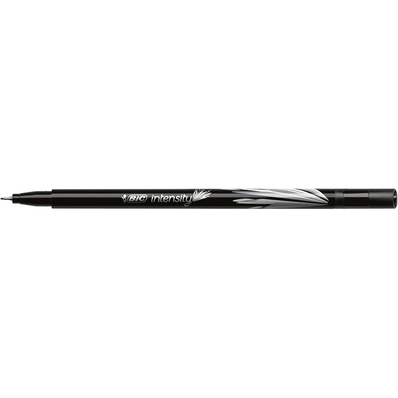 Bic Intensity Fine Fine Tip Marker 0.8mm - 0.4mm Line - Water-Based Ink - Black