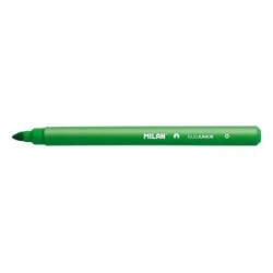 Milan Junior Surligneur Fluorescent - Pointe Biseautée 1 - 4mm - Couleur Vert