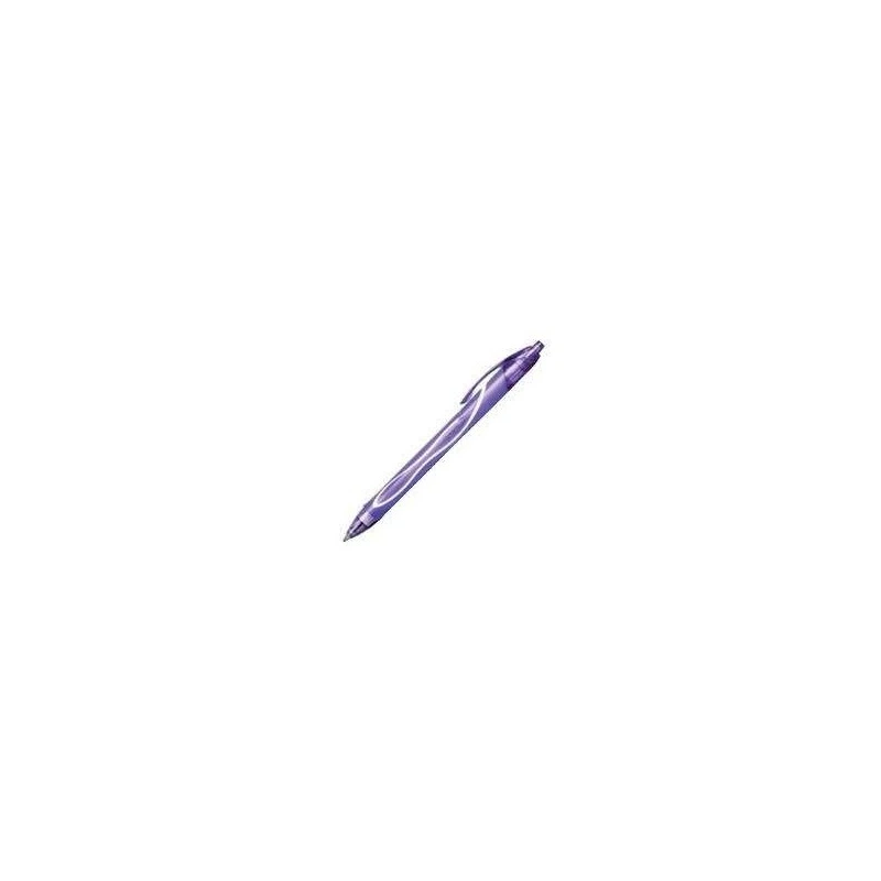 Bic Gel-Ocity Quick Dry Esferográfica Retrátil - Ponta Média de 0.7mm - Tinta de Gel - Secagem Ultra Rápida - Não Mancha o