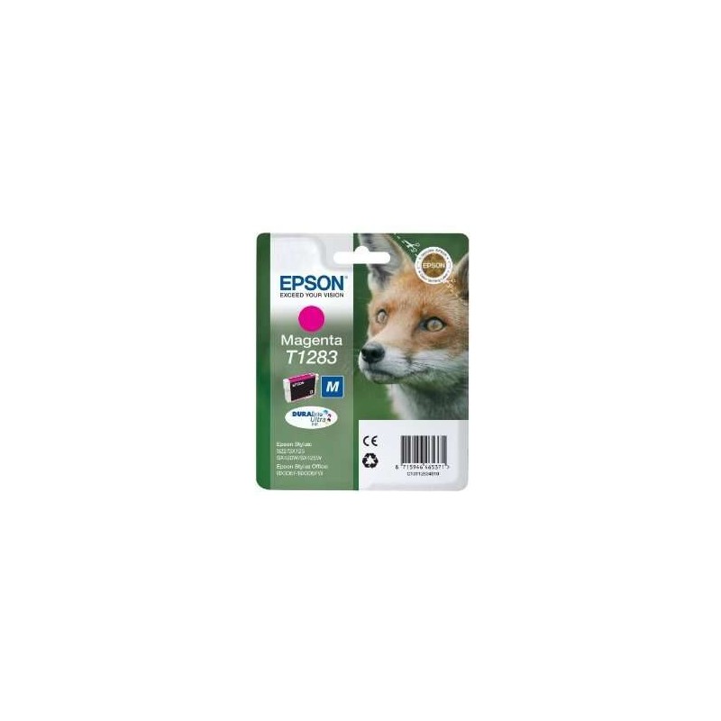 Epson T1283 Magenta Ink Cartridge Original - C13T12834012