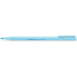 Staedtler Triplus Textsurfer 362 Fluorescent Marker - Line Width between 1 and 4mm approx. - Water-Based Ink - Colour Sky Blue
