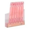 Apli Caramelo Marcador Ponta Dupla 5mm Plana e 2mm Redonda - Ideal para Agendas, Cadernos e Calendários - Cor Rosa