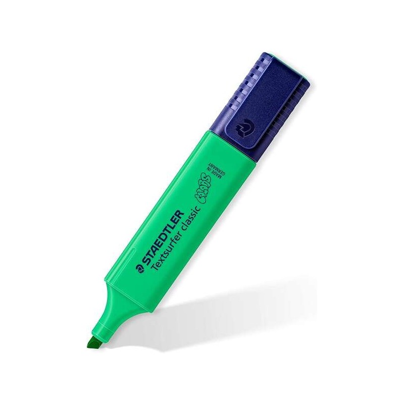 Staedtler Textsurfer Classic 364 Surligneur Fluorescent - Pointe Biseautée - Tracé entre 1 - 5mm - Encre à Base d'Eau - Couleur