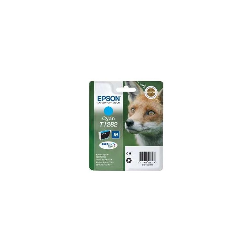 Epson T1282 Tinteiro Ciano Original - C13T12824012