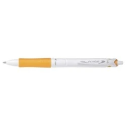 Pilot Boligrafo de Bola Retractil Acroball PureWhite - Recargable - Fabricado con Plastico Reciclado - Punta Redonda 1mm