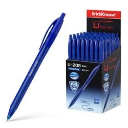 Erichkrause U-208 Original Matic Retractable Ballpoint Pen - Ultra Glide Technology - Blue Ink