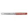 Uni-ball Signo Broad UM-153 Roller à Encre Gel - Pointe Bille 1mm - Zone de Préhension en Caoutchouc - Couleur Rouge