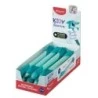 Maped Kidy Lern Magic Esferográfica Apagável com Guia para Dedos - Modelo Tubarão - Tinta de Cor Azul - Recomendado para
