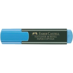 Faber-Castell Surligneur Fluorescent Textliner 48 - Pointe Biseautée - Tracé entre 1.2mm et 5mm - Encre à Base d'Eau - Couleur