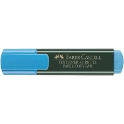 Faber-Castell Surligneur Fluorescent Textliner 48 - Pointe Biseautée - Tracé entre 1.2mm et 5mm - Encre à Base d'Eau - Couleur