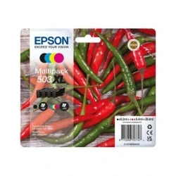 Epson 503XL Pack of 4 Original Ink Cartridges - C13T09R64010
