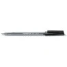 Staedtler Stick 430 Stylo à Bille avec Capuchon - Pointe 0.35mm - Encre Indélébile - Coloris Noir