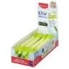 Maped Kidy Lern Magic Erasable Pen with Finger Guide - Chameleon Model - Blue Ink - Recommended for Children Aged 4 to 10