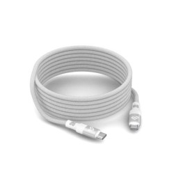 Energy Sistem Magnet Roll Cable USB-C 2.0 - Hasta 60W y 480Mbps - Compatible con PowerDelivery - Recubierto con PVC y Algodon