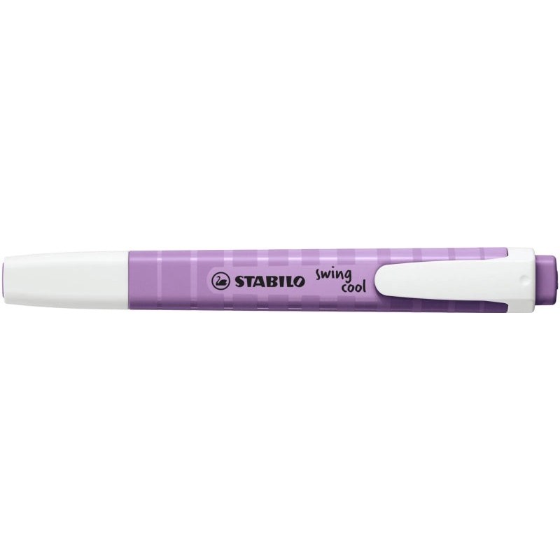 Stabilo Swing Cool Naturecolors Wildflower Highlighter - Flat Barrel - Chisel Tip - Line Width between 1 and 4mm - Water-Based