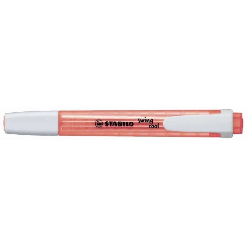 Stabilo Swing Cool Marcador Fluorescente - Cuerpo Plano - Punta Biselada - Trazo entre 1 y 4mm - Tinta con Base de Agua